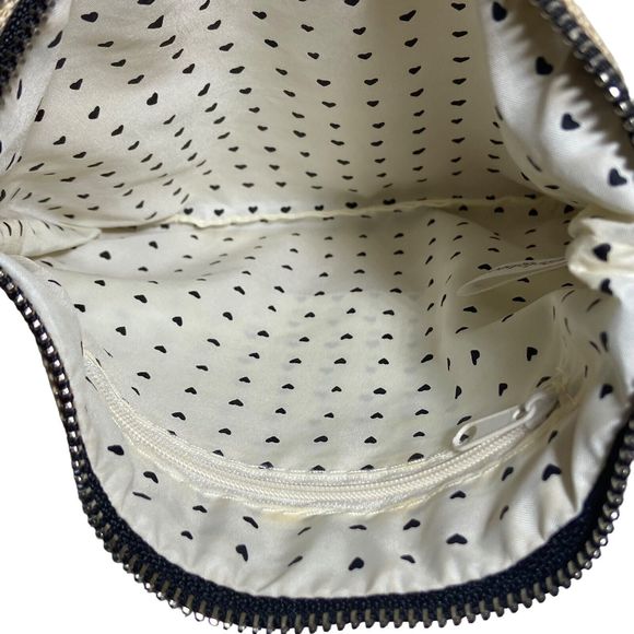 Brighton Beige Canvas Crossbody Bag Yorkie Scottie Purse Y2K Vintage Handbag - Picture 9 of 12